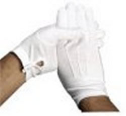 Premium White Dress Gloves
