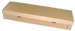 Two Piece Cremation Container