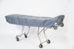 Mortuary Cot Cover - Lined Gray