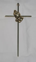 Praying Hands Cross